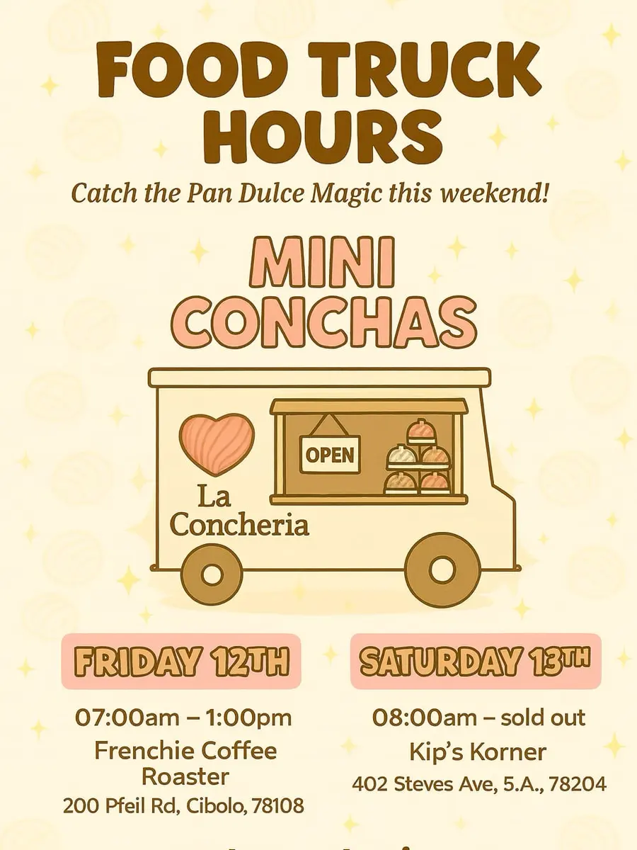 Grand opening promotion for our food truck